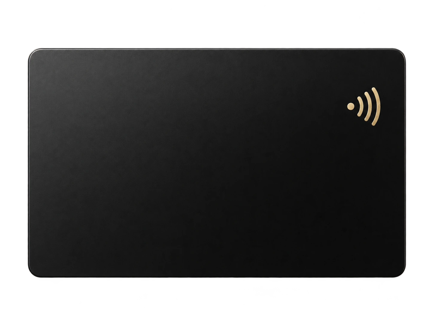 Black NFC business card